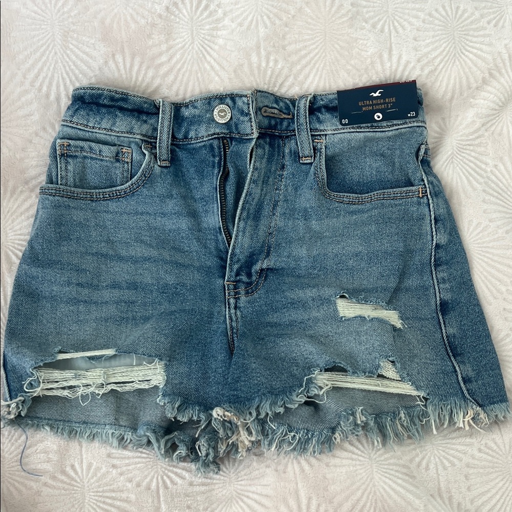 Hollister Vintage Stretch Ultra High Rise Mom Shorts